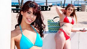 69 scene with sultry Kobi Brian and Gina Valentina from Daughter Swap