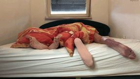 SNORING FEET ONE SOCK **CUSTOM CLIP** - MP4 HD