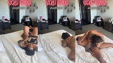 ROCKETRIDERS FT BADKITTY BBW BADDIE WITH ALOT OF ASS BTS!