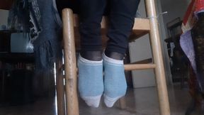 STINKY SLOPPY SOCKS AND NYLON FEET