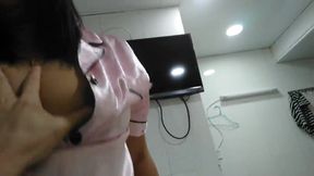 Newly Married Couple Fucking in a Hotel Room