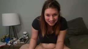 Touching Pussy and Playing with Dildo