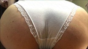 Smell my ass in white cotton panty WMV