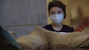 Bulge flash at a beautician appointment | Flashing 3 (1080p mp4)