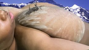 Tiny Human Climbs Giantess Mountain 1080 POV