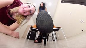 Roxanne & April - crush my ex for me! VR 360 4K