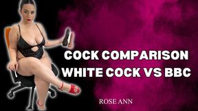 Femdom - Sph - BBC Size Comparison - Humiliation - Small Penis Humiliation - BBC - Featuring Rose Ann