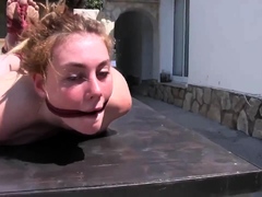 Hogtied Outside