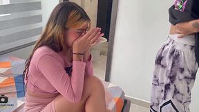 My Horny Step-Sister Begs for Her First Dick and I'm Happy to Help