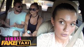Watch this baddie steal a girls boyfriend - Female Fake Taxi
