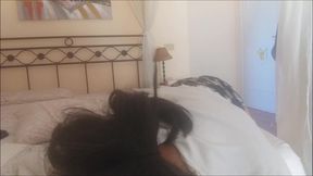 poor aunt lovenia: anal suppository burns her rect so much ...