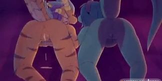 Sexy Furry Sex Session with Dirty Games and Loud Moans