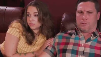 Aaron Wilcox, Lily Jordan & Liza Rowe are having 3some on the couch
