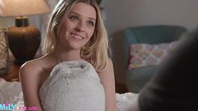 Sexy Stepdaughter's Wet Pussy Drives Stepdad Crazy!