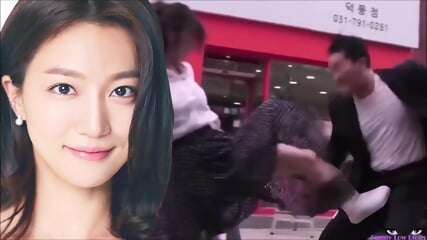 2 NUTSHOTS Asian Ballbusting Sexy Girl Kick In The Balls