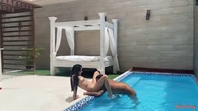 Lustery E Carel And Ria Pool For Two XXX
