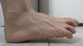 Toe curling clip with your natural nails right view (part 2) WMV FULL HD 1080p