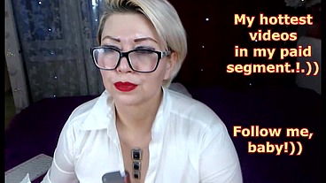 Busty adult girl and her bitch orgasms...)) (Aimee Hot MILF (aka AimeeParadise))