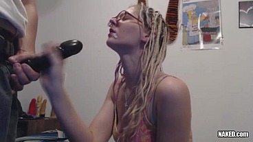 BBC Dildo Squirts All over Me