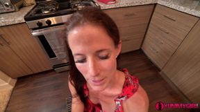 StepMom Wants Cum Before Dinner