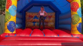 Bouncy castle bounce