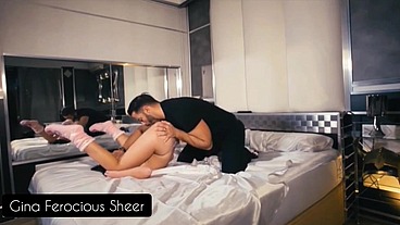 Nick Moreno destroys Gina Ferocious small pussy in wild fuck amateur