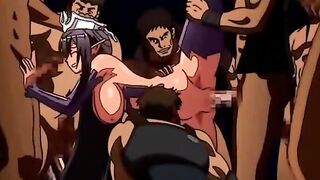 Famous toons hardcore gangbang