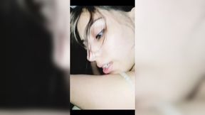 Sanjuanina Nympho Drinks Jizz, Begs for More Cream Pie