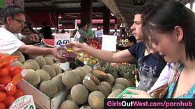 Busty Australian lady Aeryn gets fucked hard