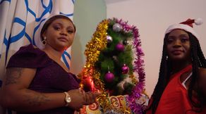 Christmas with friends - The Christmas tree