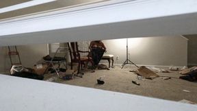 Creepy Teeny in Giantess Window POV 1080