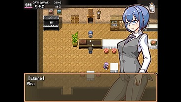 Impregnate my harem farm [ BREEDING HENTAI game ] Ep.6 virgin got pregnant with her first creampie !