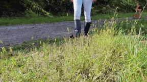 Wellies crush fun