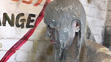 I'm gonna get SO MESSY for you! - Sweet Girl playing in Gunge and Clay.
