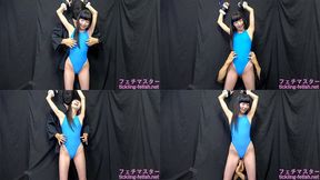 Meru Adachi - A cool slender beautiful girl is made to ascend to heaven by tickling - Standing restraint edition (MF TICKLING) (Meru's TICKLING part3) - MOV 1080p