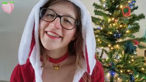 Blowjob Kisses from the Christmas Bunny