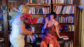 Dafne Delivers clip 1 - Seduced, sweet t-girl gets spanked