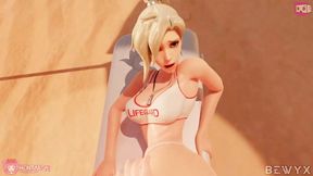 Hot Mercy's Steamy Summertime Sex
