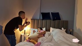 horny wife fucks roommate while husband is out of home - part 2 - savannah watson