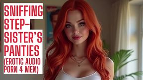 cum in stepsister’s panties - audio porn