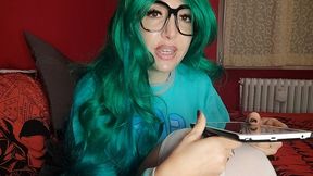 wanna do your homework with me?