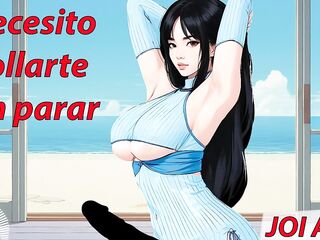 JOI Anal comics, your girlfriend is sexy and desires to bang u non-stop. Spanish voice.