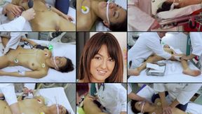 Suzy Pool patient in the ICU, CPR, Resus, Defib, CPR Board, Catheter, Stething, Ambu, BP