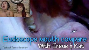 Endoscope Mouth Compare - Irene Silver & Kat Van Wylder - HD 720 MP4