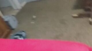 Letting the Pizza boy use my wifes Twat while she Cleans my Penis