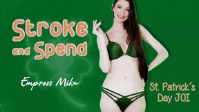 Stroke and Spend: St Patrick’s Day JOI - 720