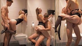 Step sibling sex romp with step-sister's mini dress and stockings drives me insane