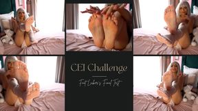 Alexa Creed's CEI Challenge - Foot Licker's Final Test