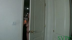 Pregnant Girlfriend Wants To Have Sex On The Door ( PART 1 )
