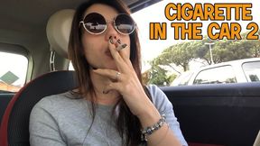 Cigarette in the car 2 (Smoking) - HD